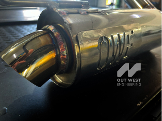 Out West Engineering custom exhaust