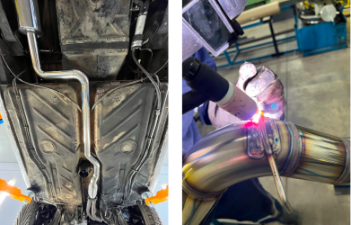 Out West Engineering custom exhaust
