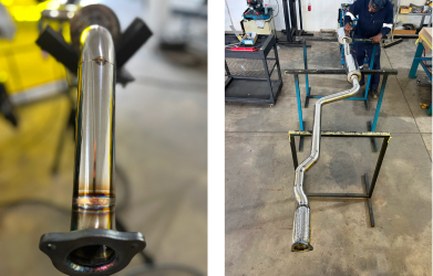 Out West Engineering custom exhaust