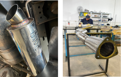 Out West Engineering custom exhaust