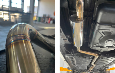 Out West Engineering custom exhaust